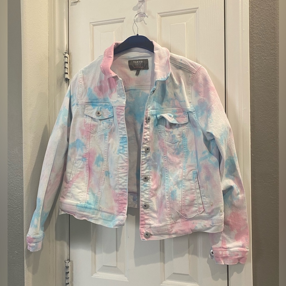 Torrid Tie Dye Jacket size 0
